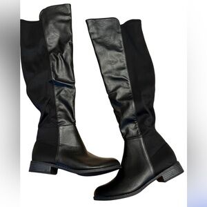 Catherine Malandrino Black Knee-High Women's Boots